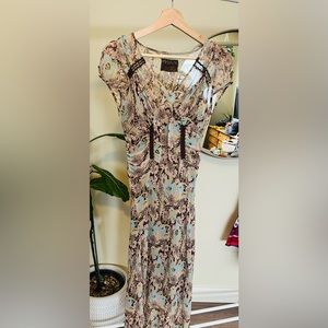 FREE PEOPLE Floral Midi Dress